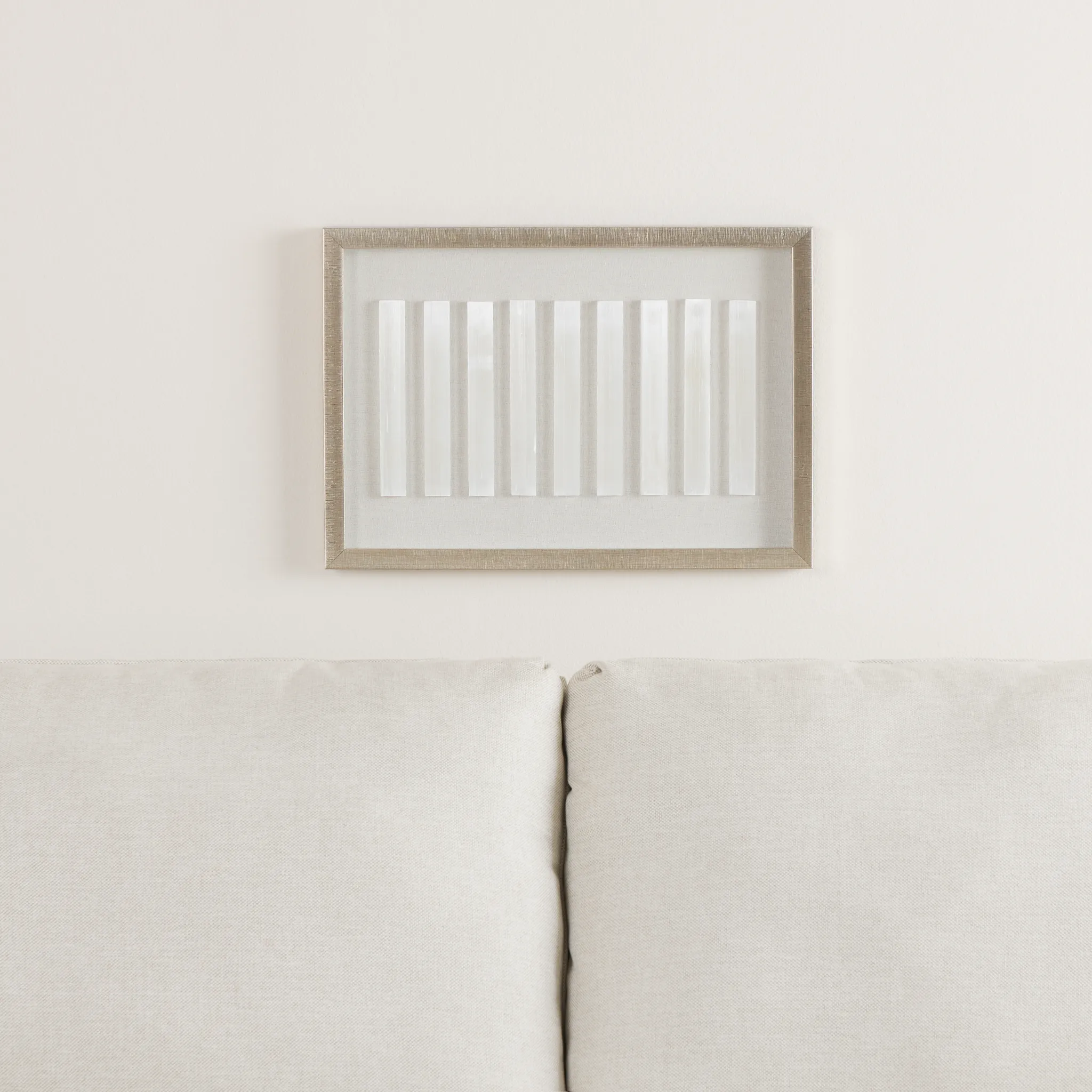 Loch White Canvas Wall Art