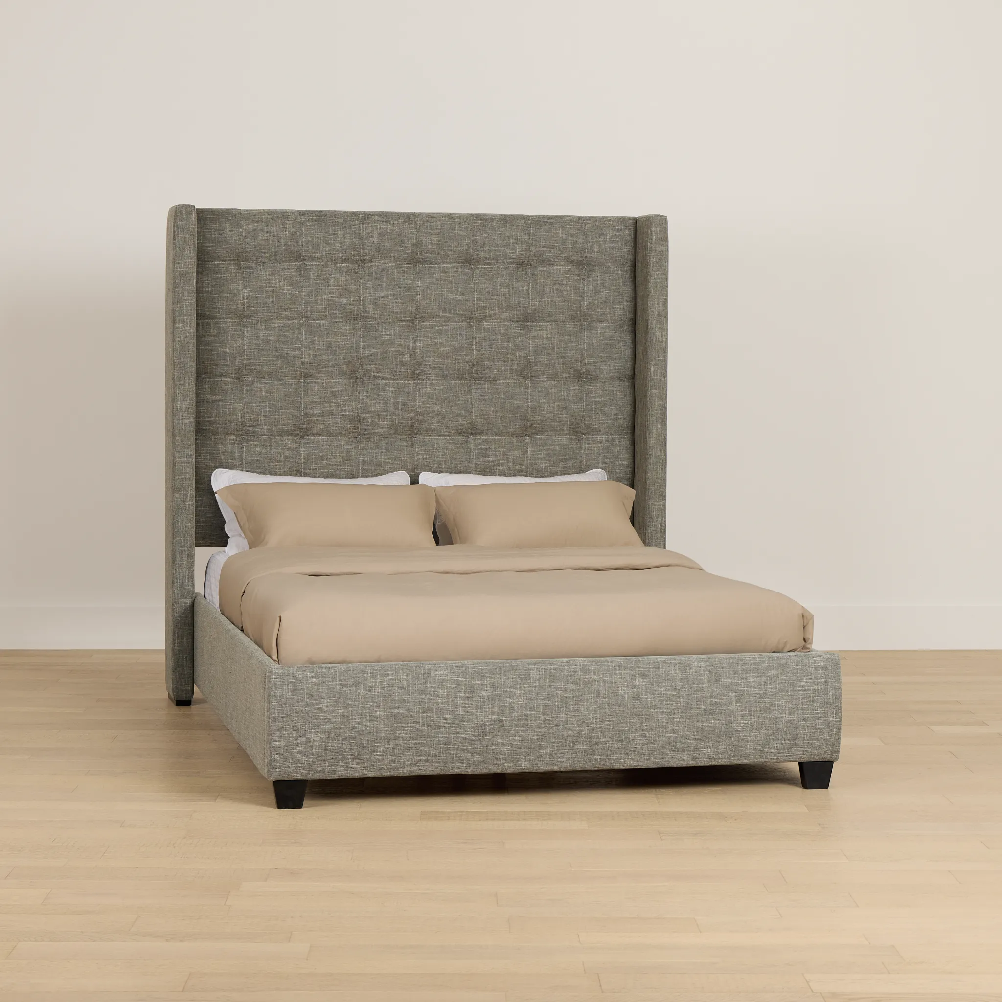 Chatham Gray High Platform Bed