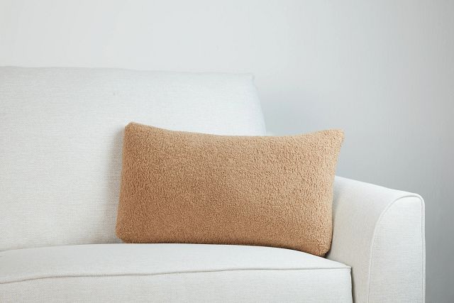 Henley Taupe Lumbar Accent Pillow