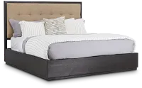 Madden Dark Tone Wood Platform Bed