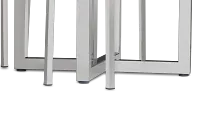 Amalfi White Marble Round Table & 4 Upholstered Chairs