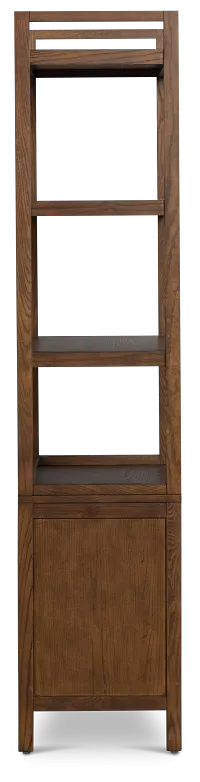 Pacific Mid Tone Woven Bookcase