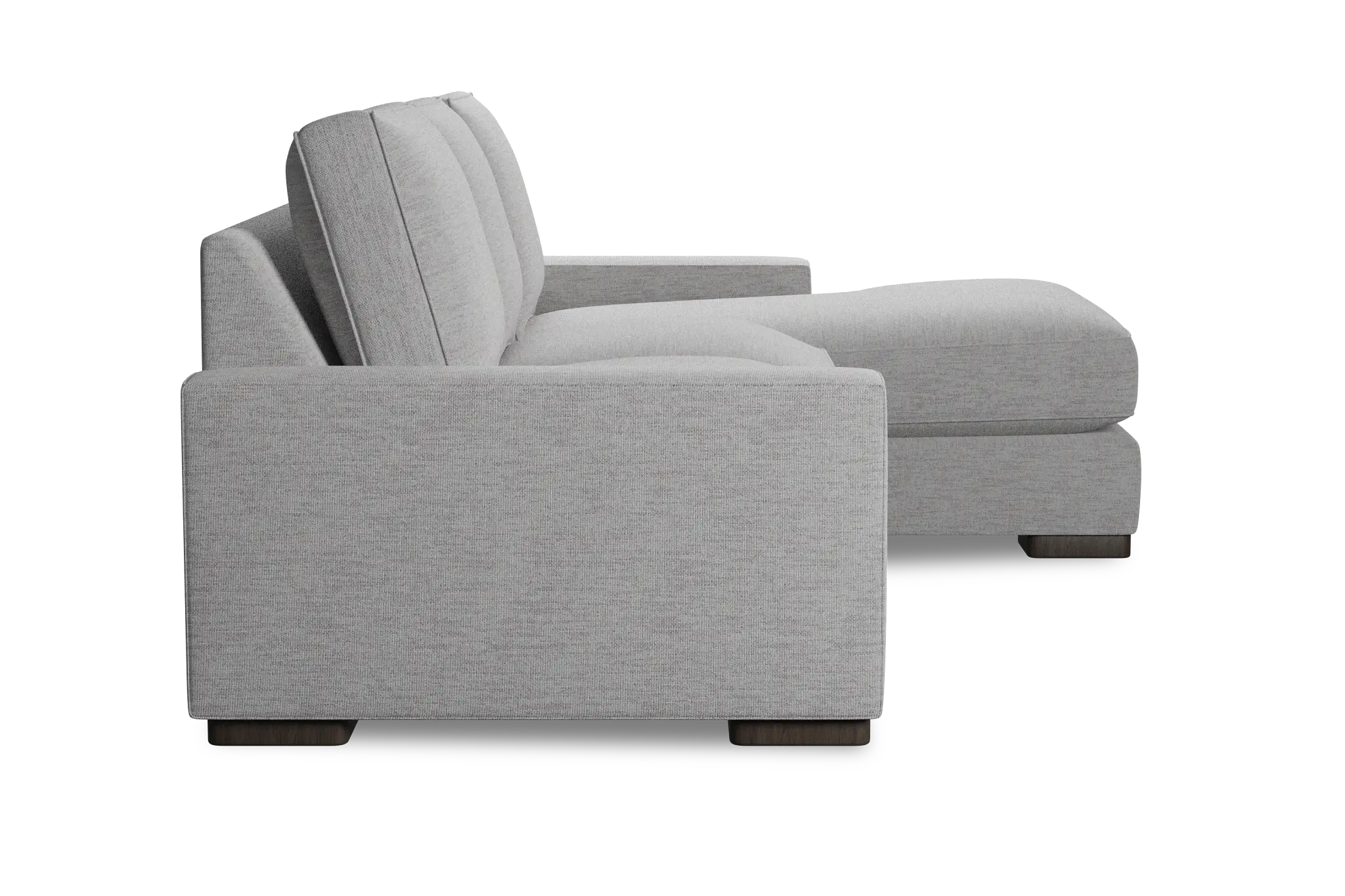 Edgewater Maguire Gray Right Chaise Sectional Edgewater Maguire Gray Right Chaise Sectional