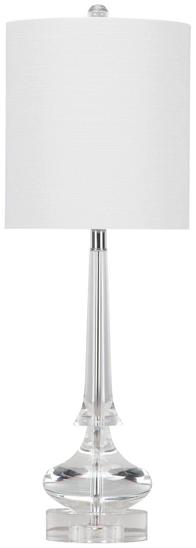Rivoli Clear Table Lamp
