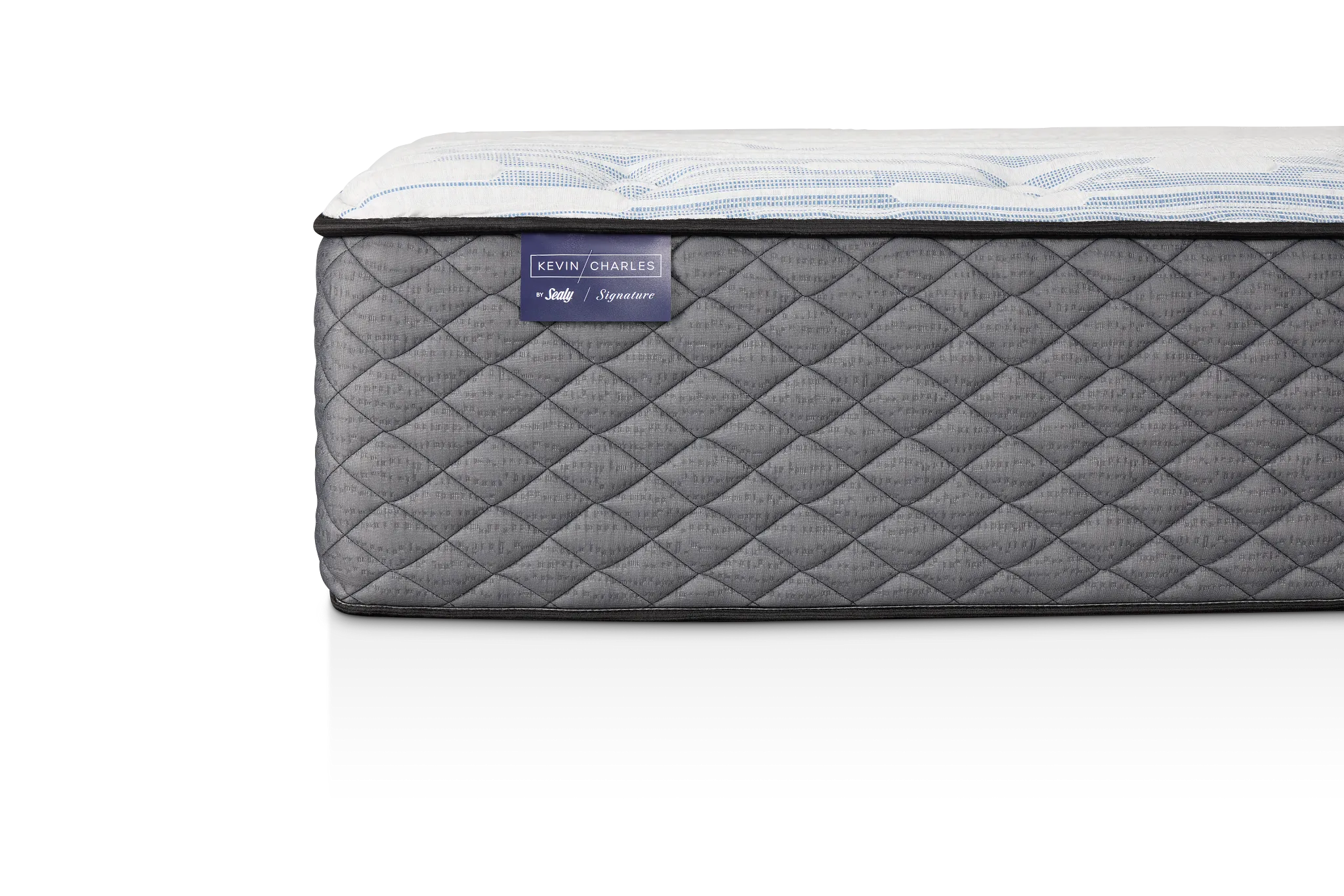 Kevin Charles By Sealy Signature Medium Low-profile Mattress Set