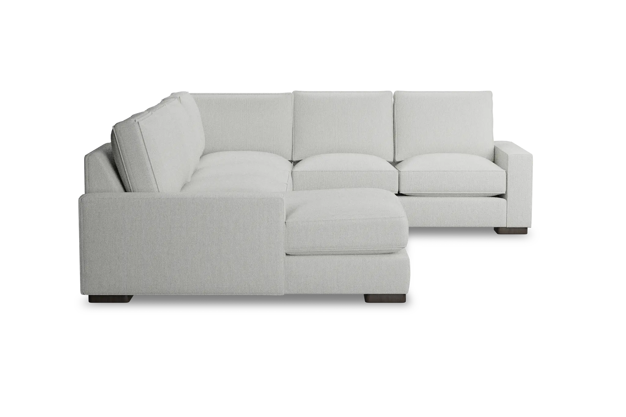 Edgewater Revenue White Medium Left Chaise Sectional Edgewater Revenue White Medium Left Chaise Sectional