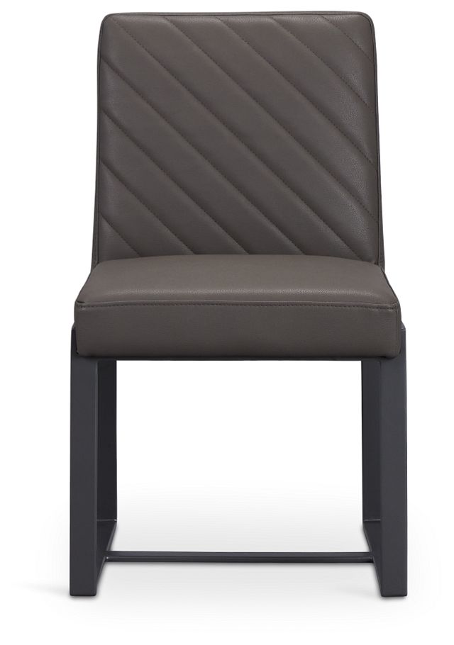 Harlem Gray Upholstered Side Chair