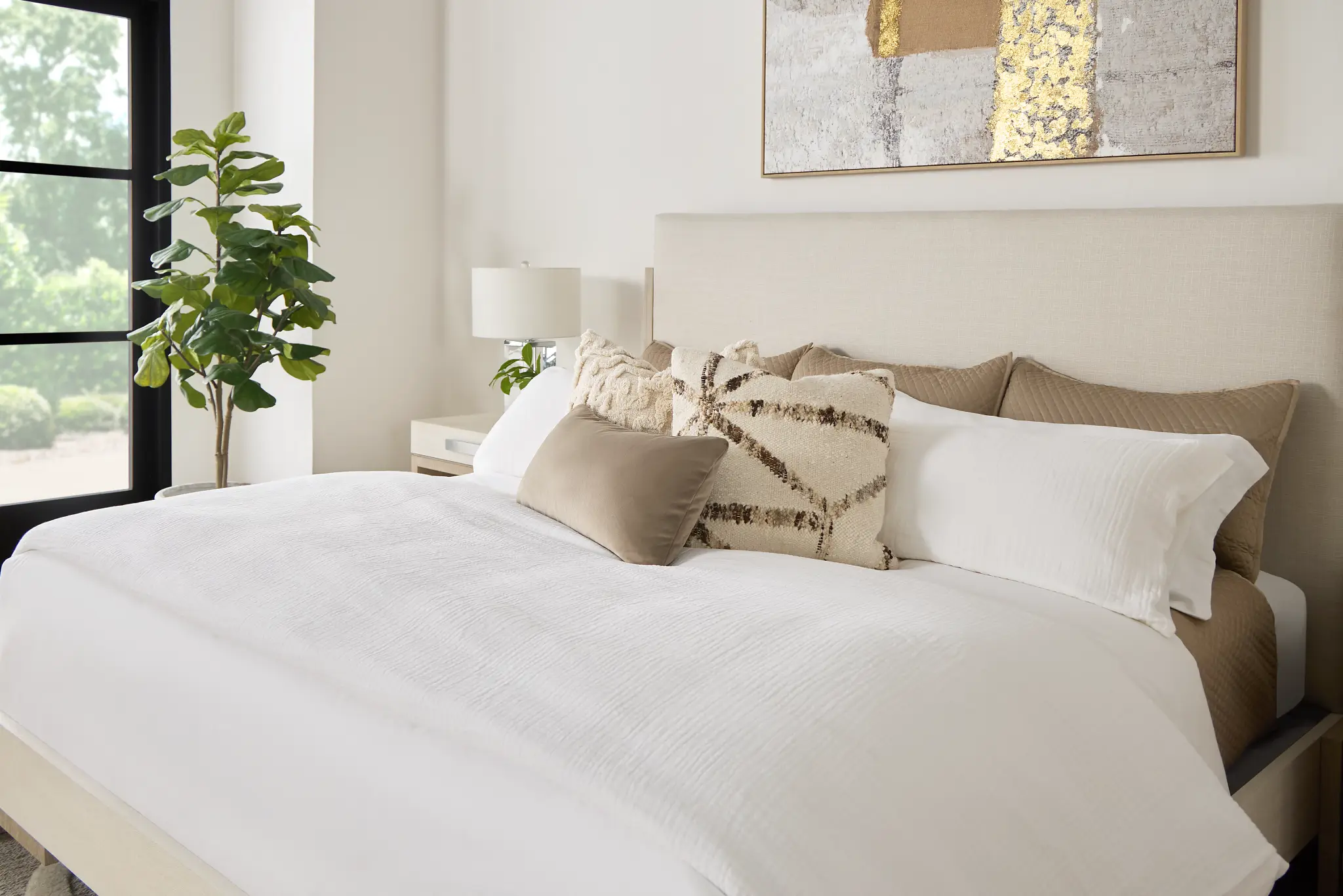 Miramar Light Tone Uph Panel Bed Miramar Light Tone Uph Panel Bed