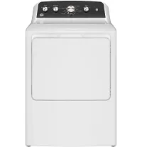 Ge Profile 48 Series White Front Load Gas Dryer