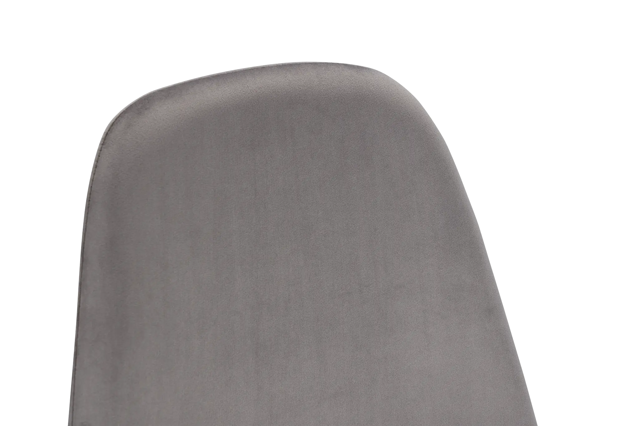 Havana Light Gray Velvet Upholstered Side Chair W/ Black Legs Havana Light Gray Velvet Upholstered Side Chair W/ Black Legs
