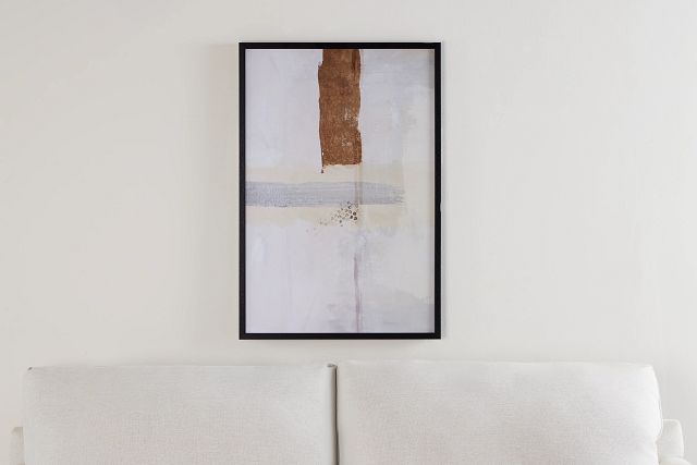 Sabetha Light Gray Framed Wall Art