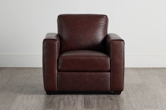 Lane Medium Brown Lthr/vinyl Chair
