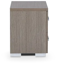 Lucca Gray Nightstand