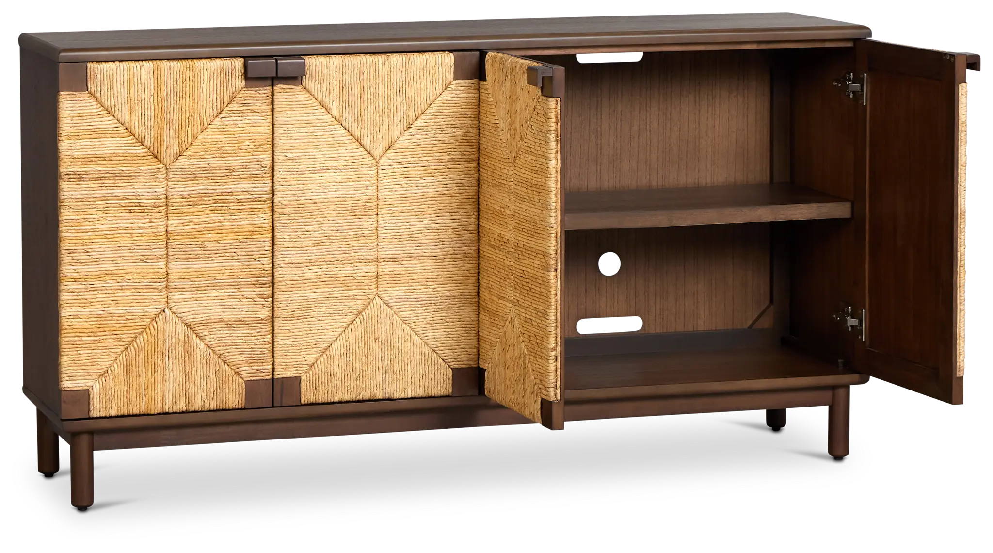 Kate Mid Tone Four-door Cabinet Kate Mid Tone Four-door Cabinet