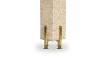 Iris Light Brown Table Lamp
