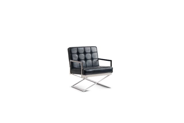 Stark Black Uph Accent Chair (1)