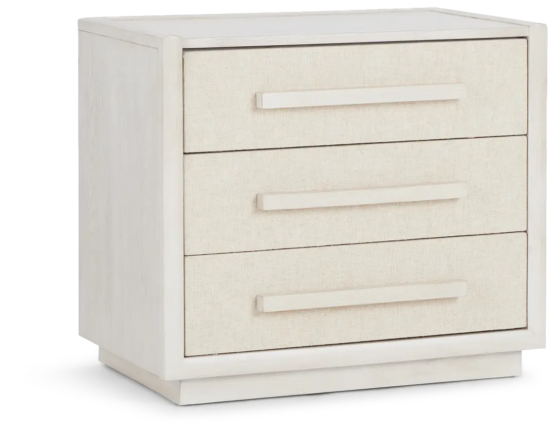 Marseilles Light Tone 3-drawer Nightstand Marseilles Light Tone 3-drawer Nightstand