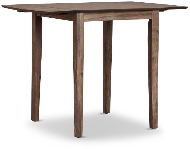 Woodstock Light Tone Drop Leaf High Dining Table