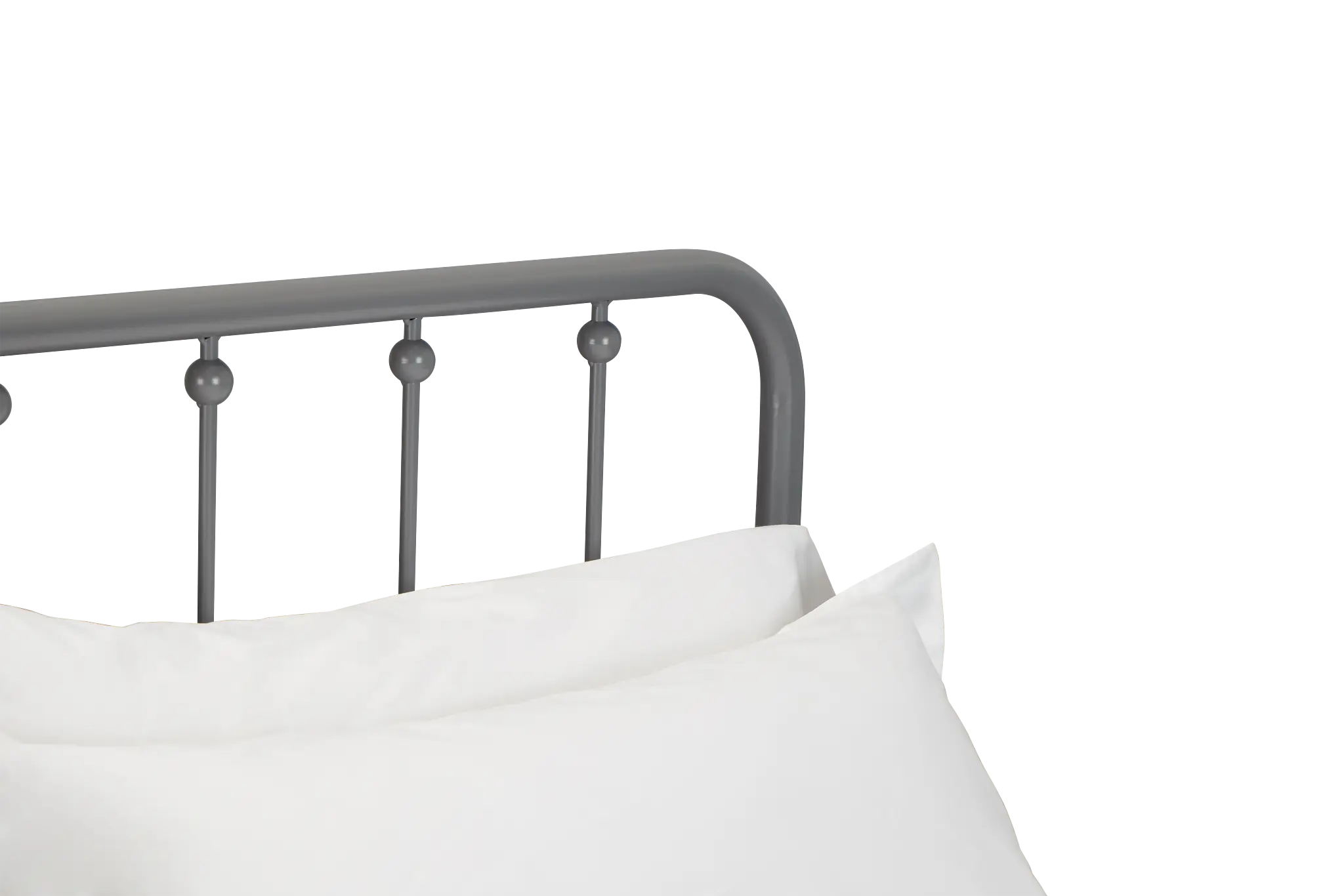 Rory Gray Metal Panel Bed Rory Gray Metal Panel Bed