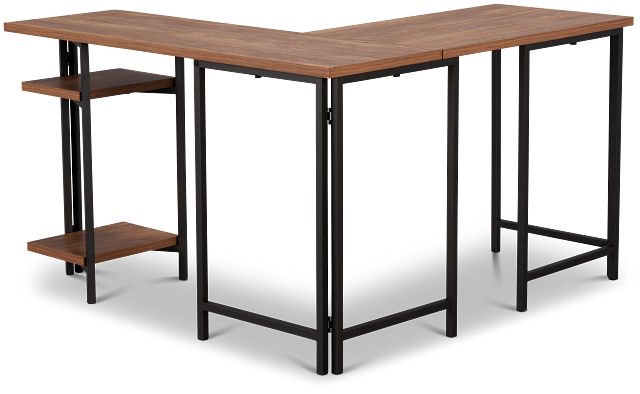 Angela Mid Tone L Desk