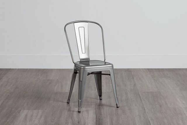 Huntley Light Tone Metal Side Chair (3)