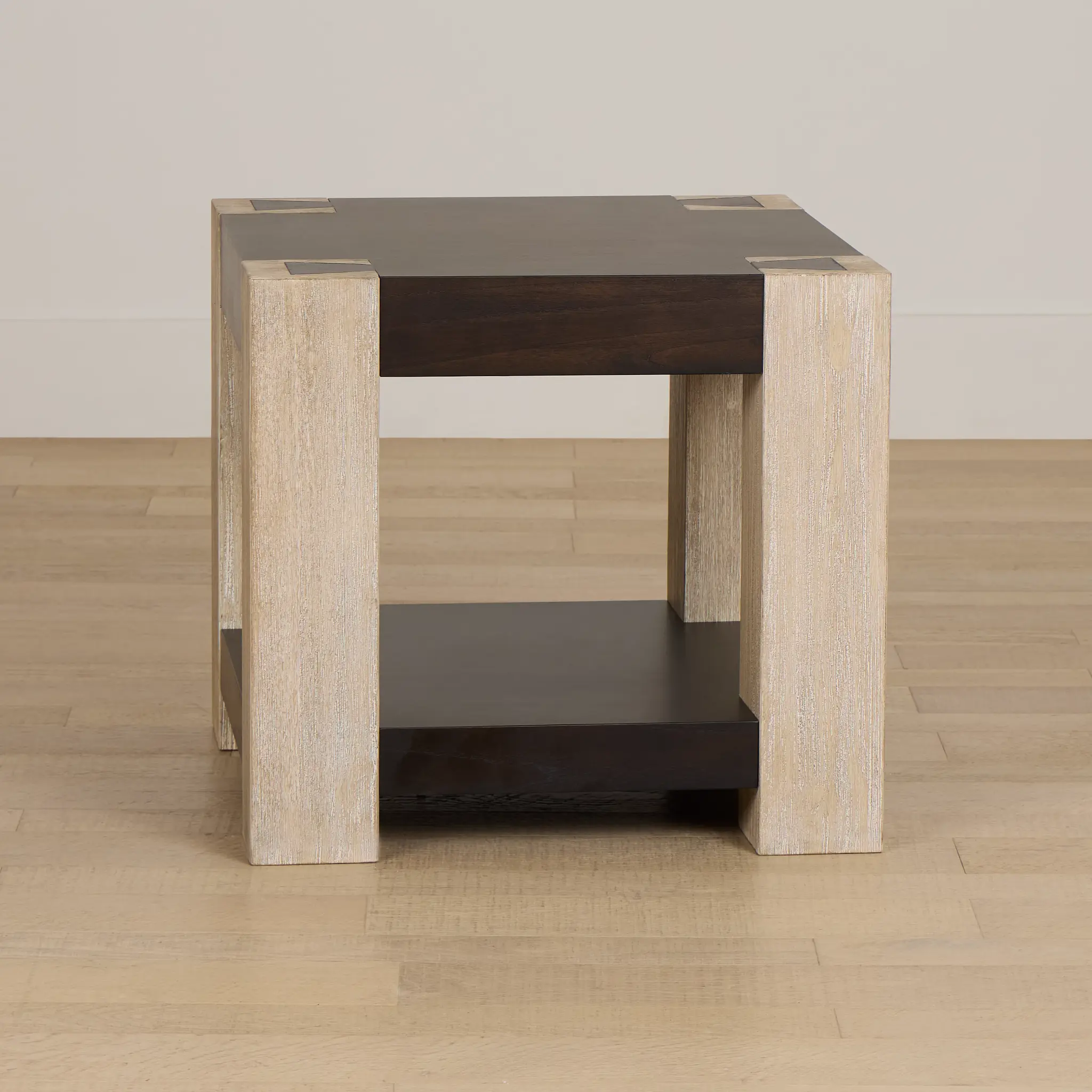Jacob Two-tone Square End Table Jacob Two-tone Square End Table