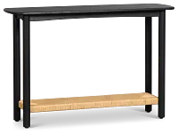Santorini Black Small Console Table