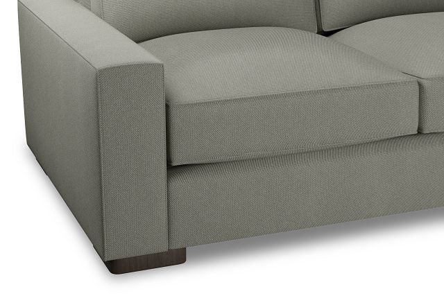 Edgewater Delray Pewter Medium Two-arm Sectional
