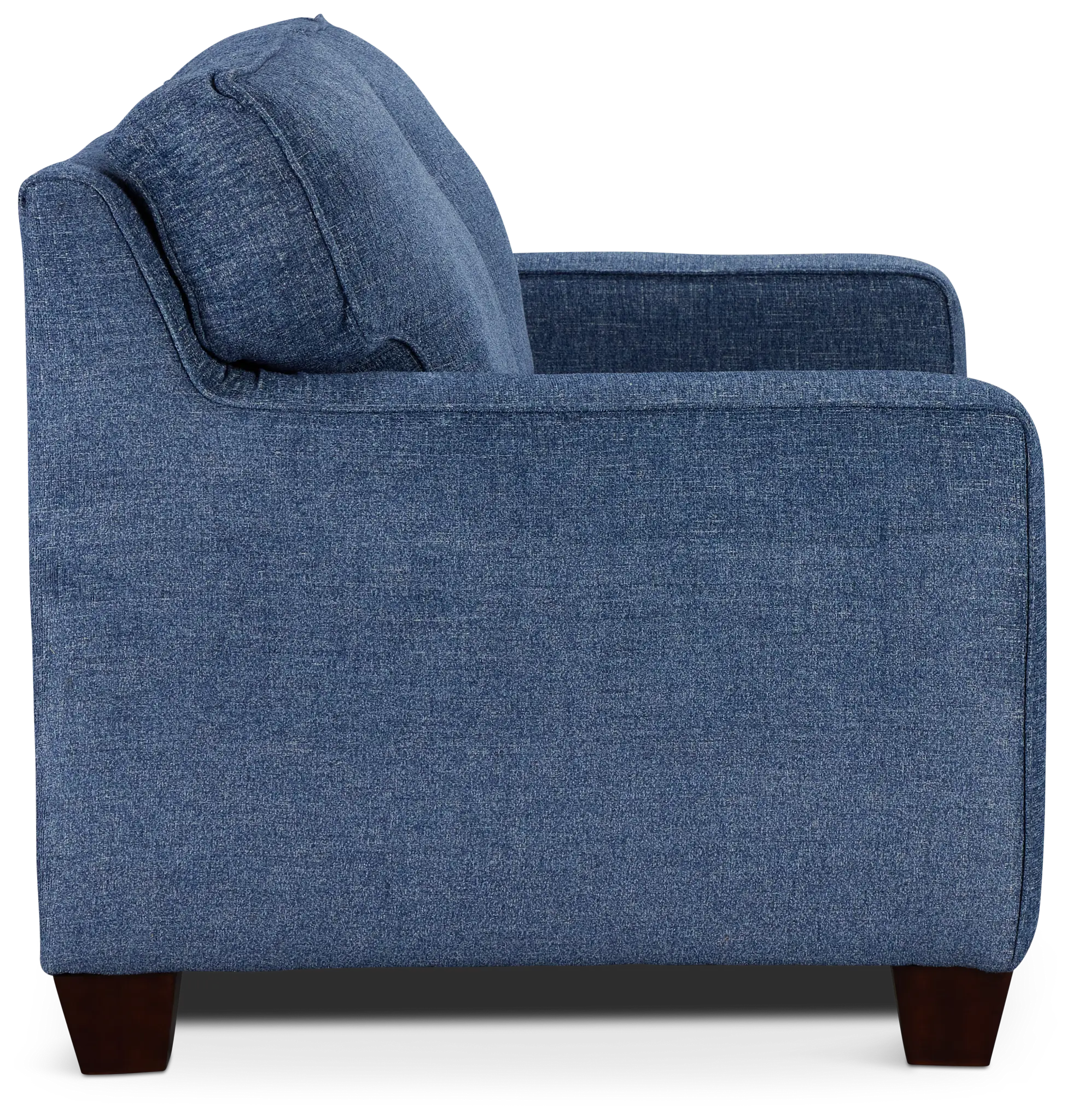 Andie Blue Fabric Loveseat Andie Blue Fabric Loveseat