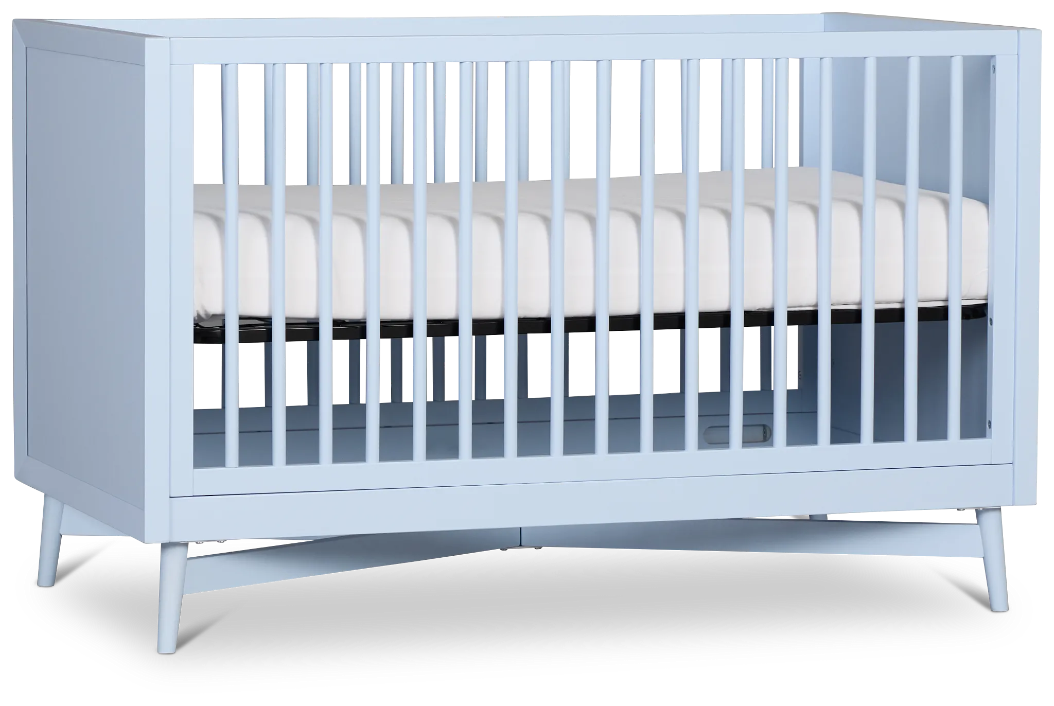 Henry Light Blue 2-in-1 Crib
