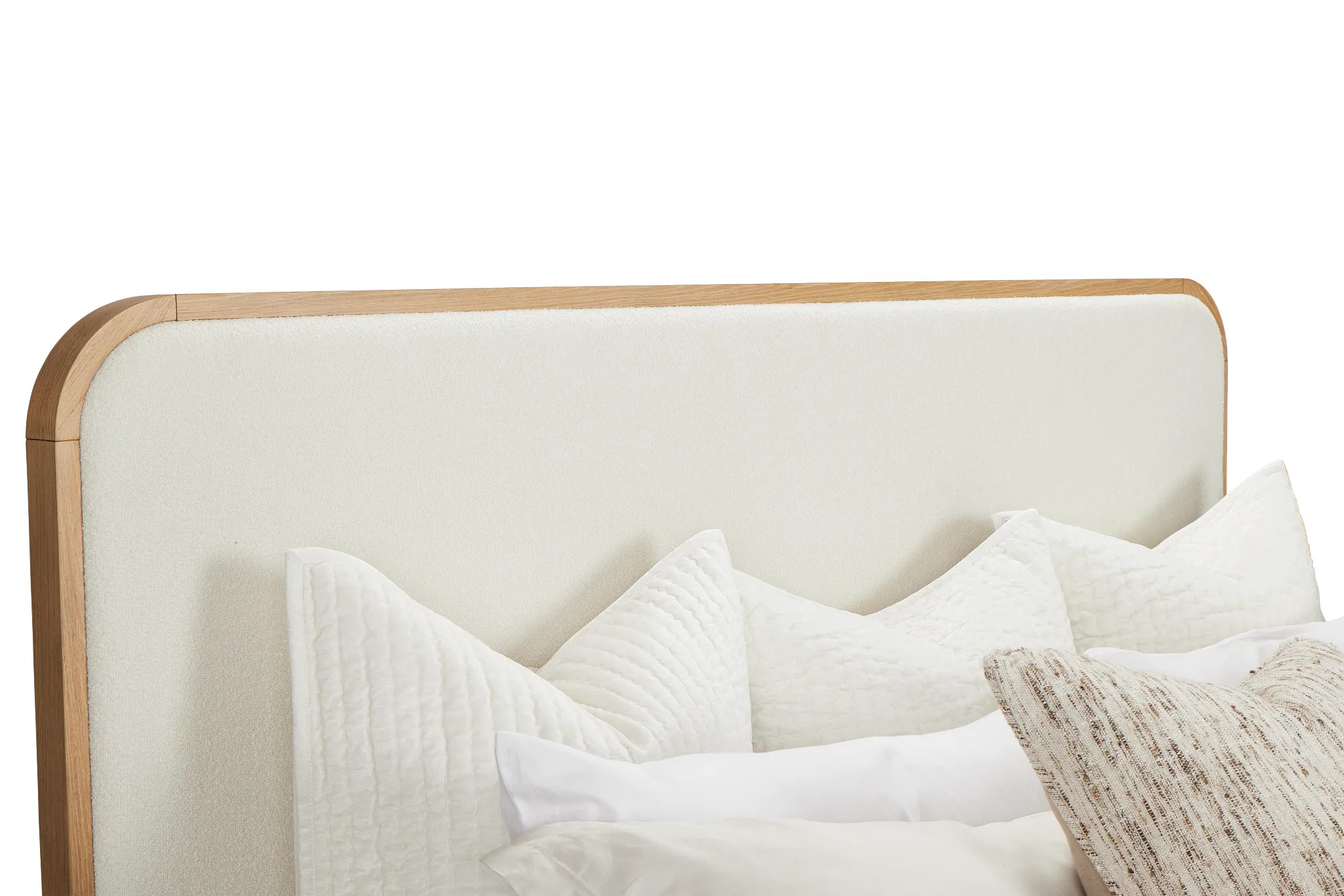 Malibu Light Tone Uph Panel Bed