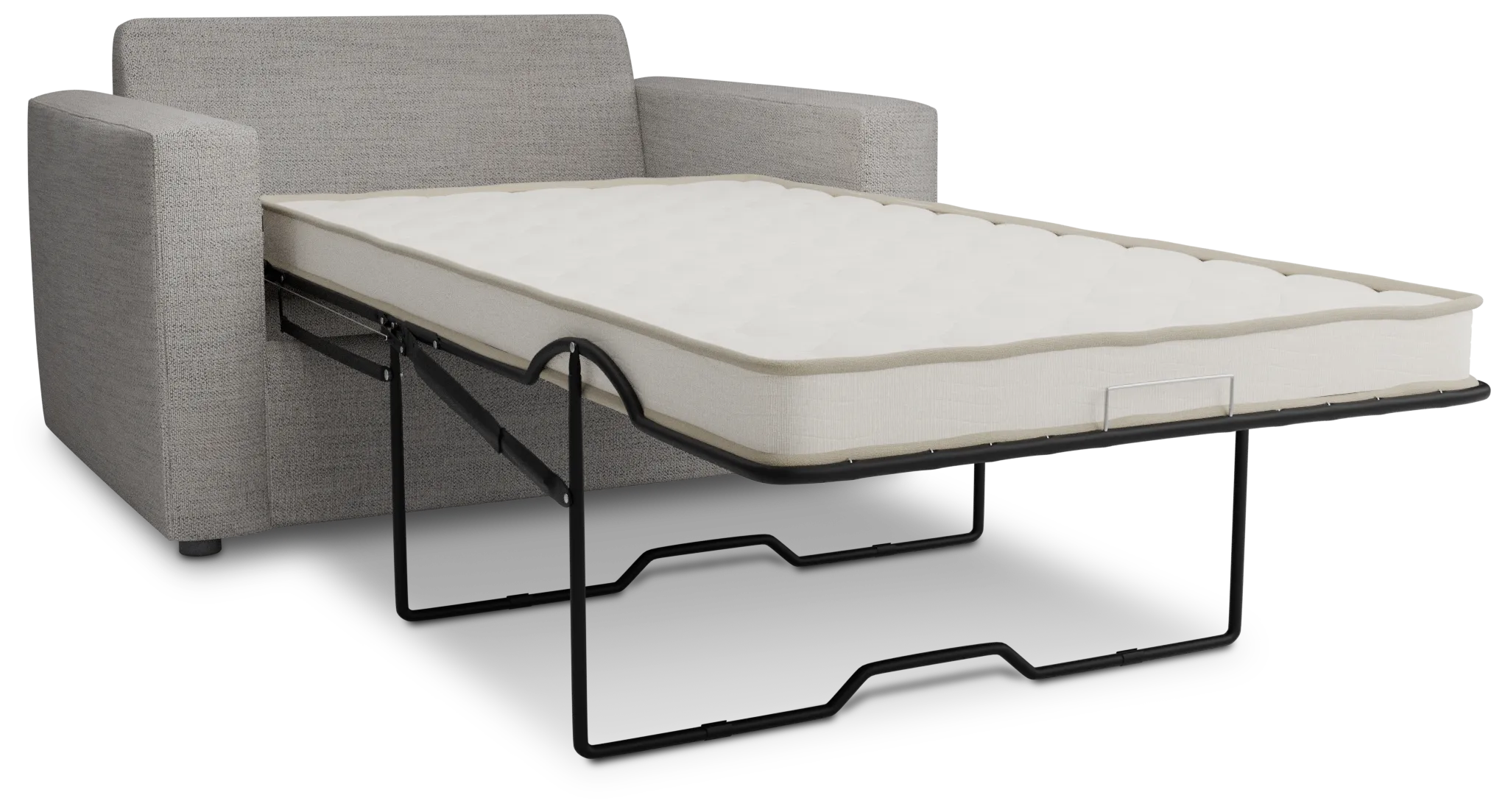 Siesta Maguire Pewter Fabric Innerspring Sleeper