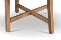 Laguna Light Tone Round Dining Table