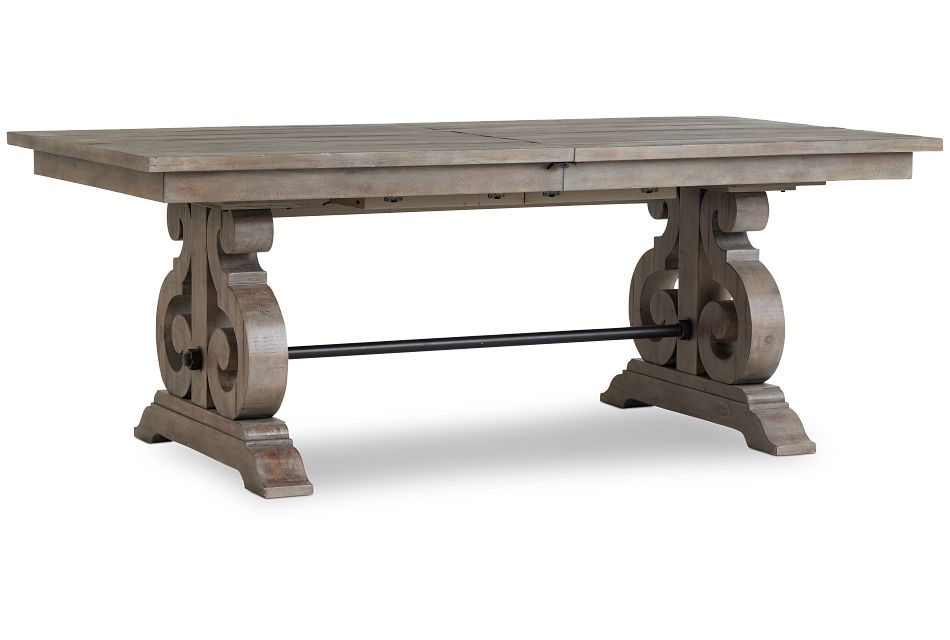 Sonoma Light Tone Trestle Table Dining Room Tables City Furniture