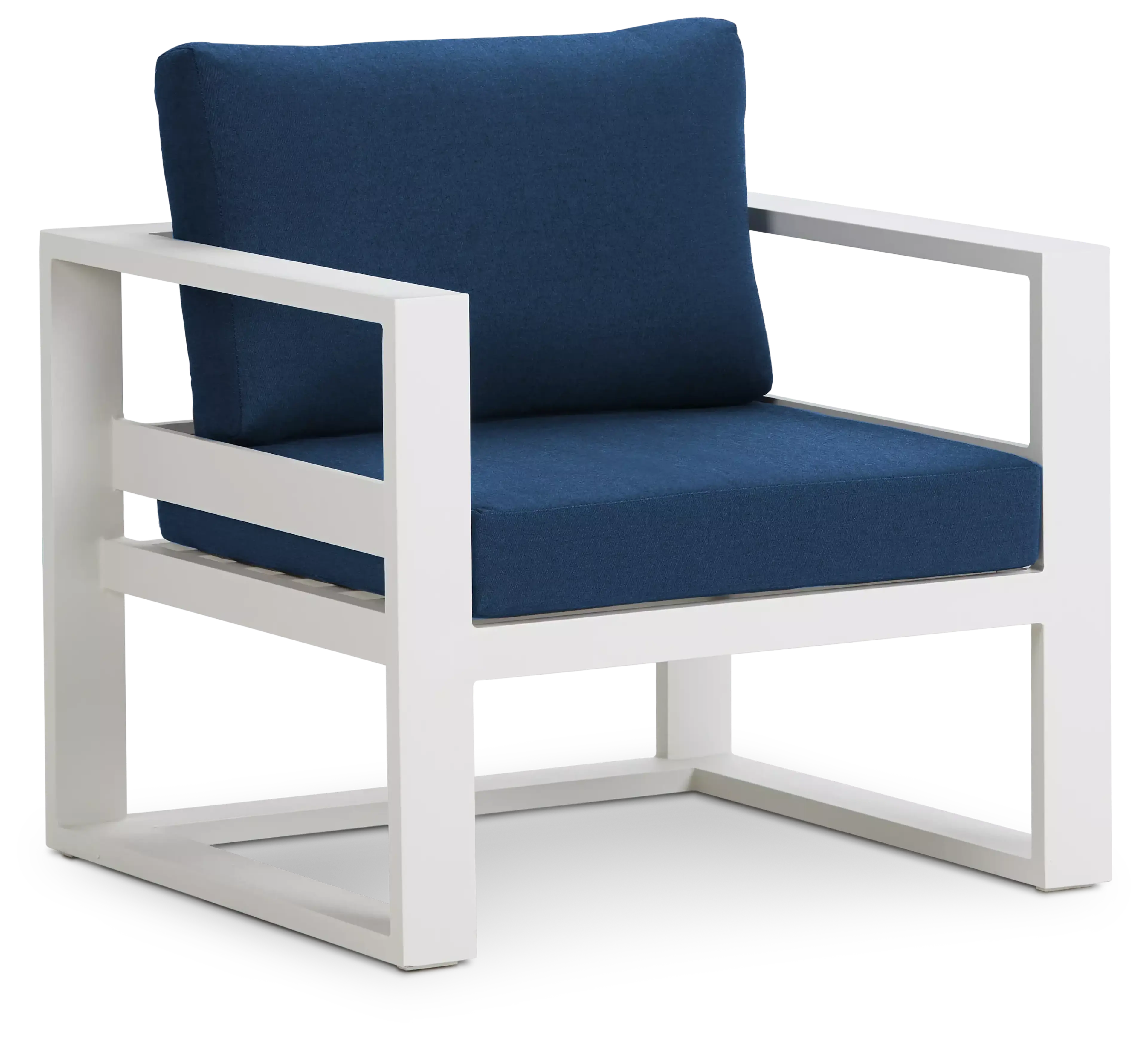 Lisbon Navy Aluminum Chair Lisbon Navy Aluminum Chair