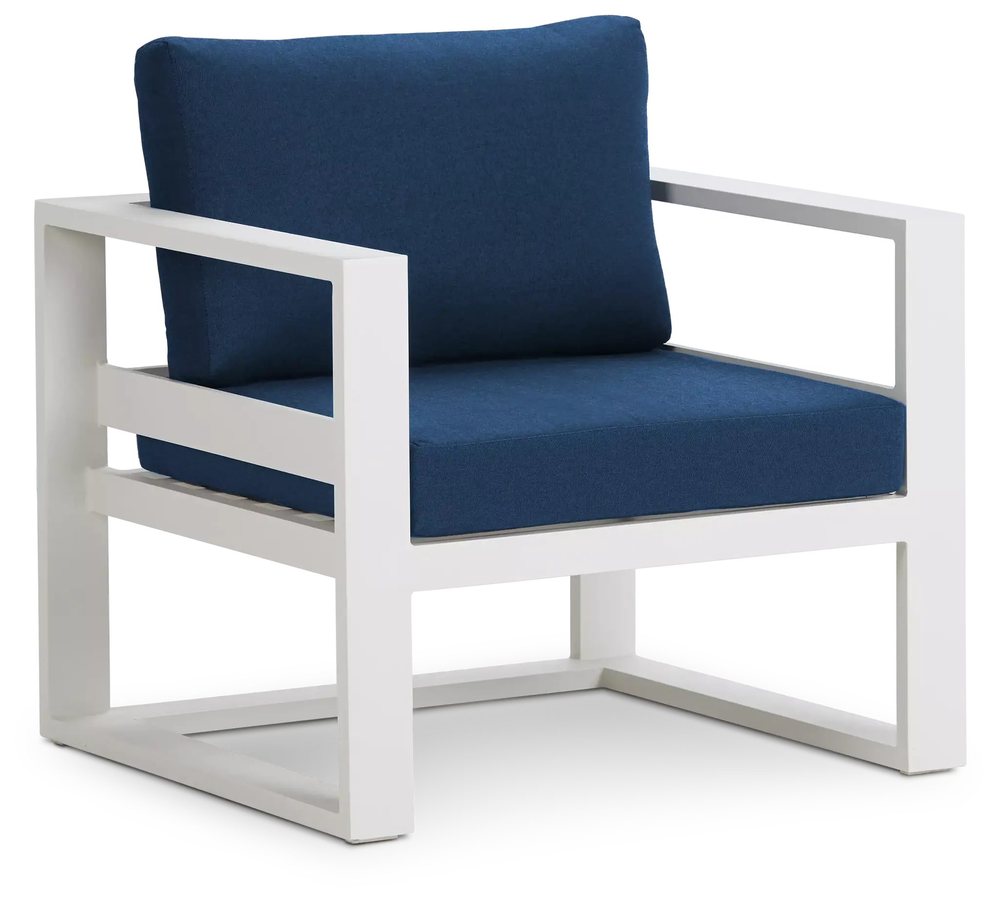 Lisbon Navy Aluminum Chair Lisbon Navy Aluminum Chair