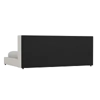 Captiva Gellar Beige 48" Upholstered Shelter Bed