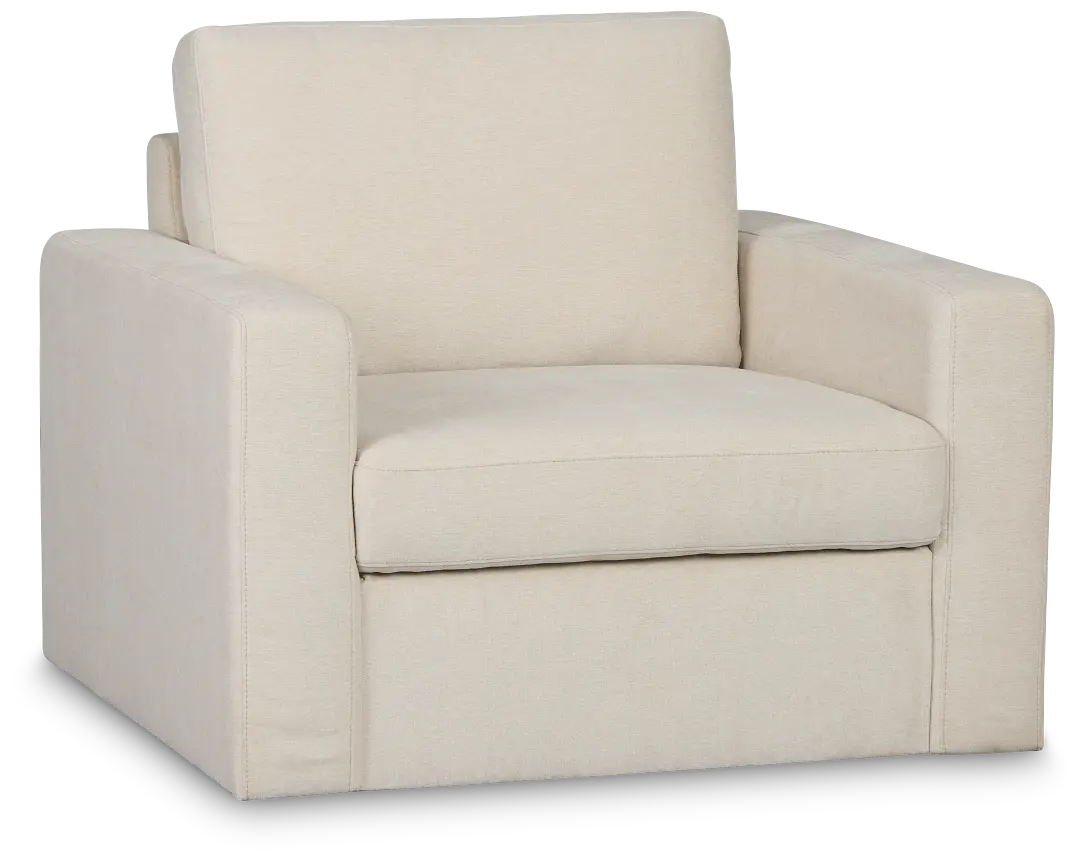 Addie Beige Fabric Swivel Chair Addie Beige Fabric Swivel Chair