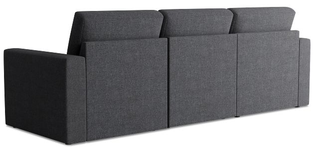 Citymod Dark Gray Fabric Small Left Chaise Sectional