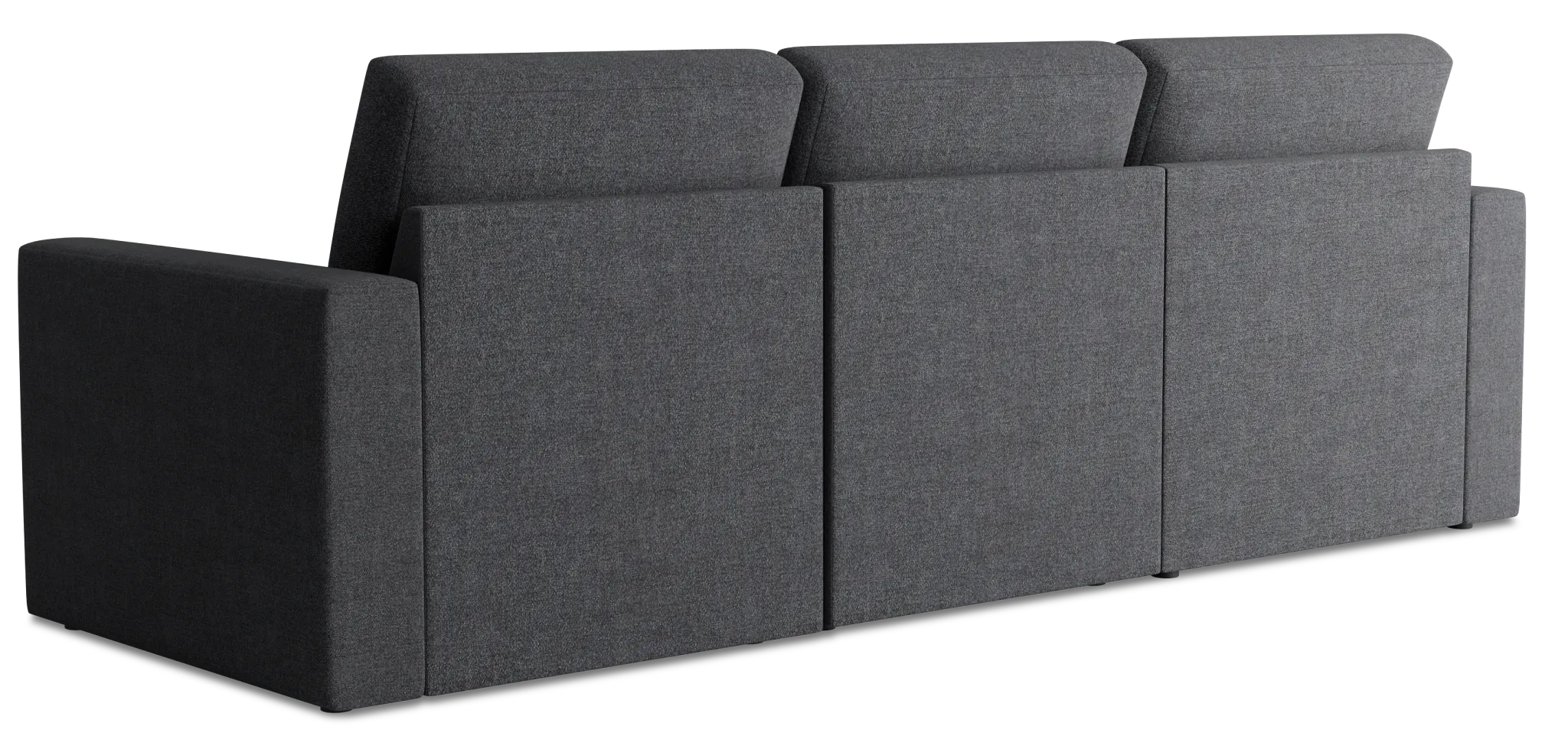 Citymod Dark Gray Fabric Small Left Chaise Sectional