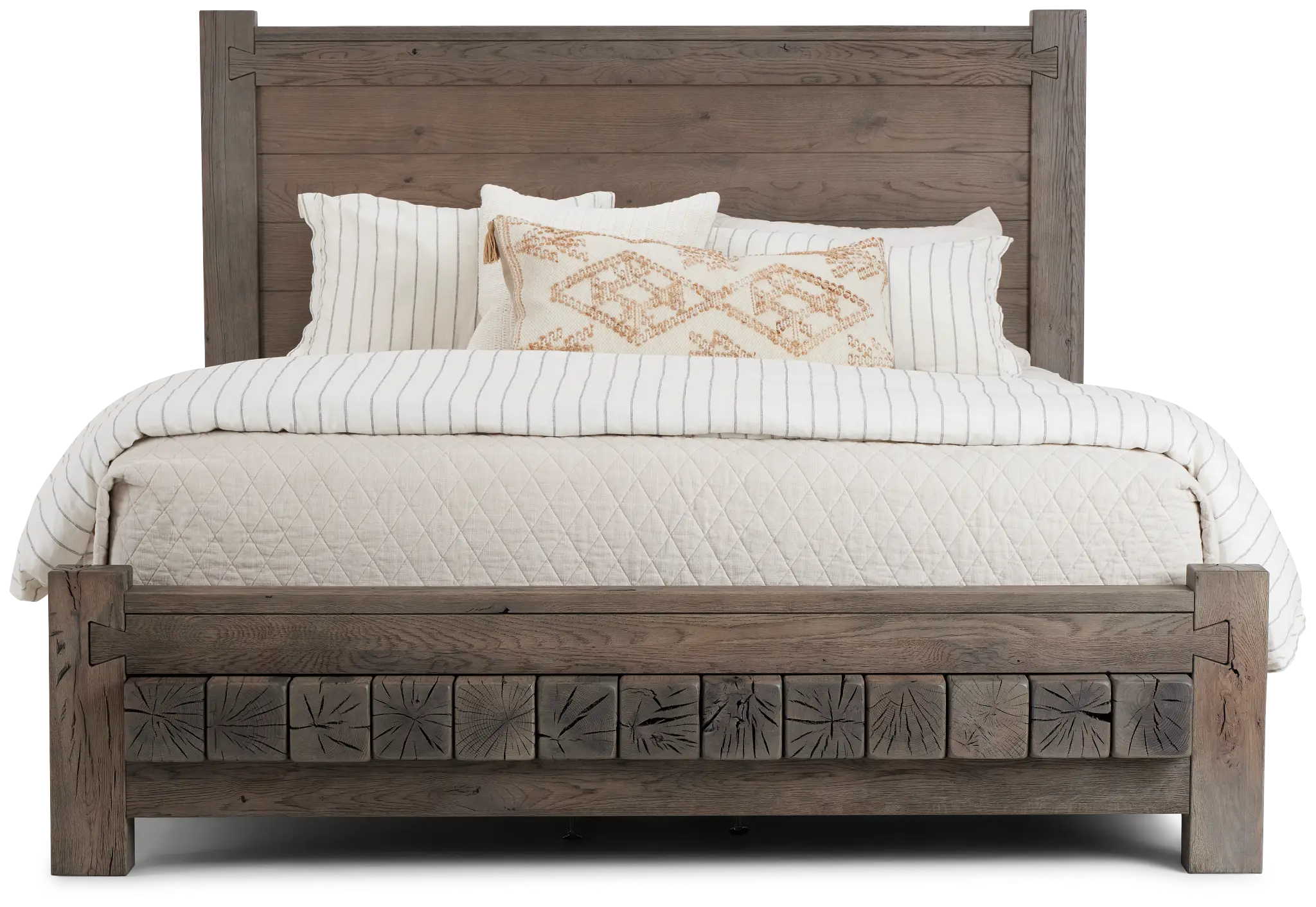 Salt Lake Gray Platform Bed Salt Lake Gray Platform Bed