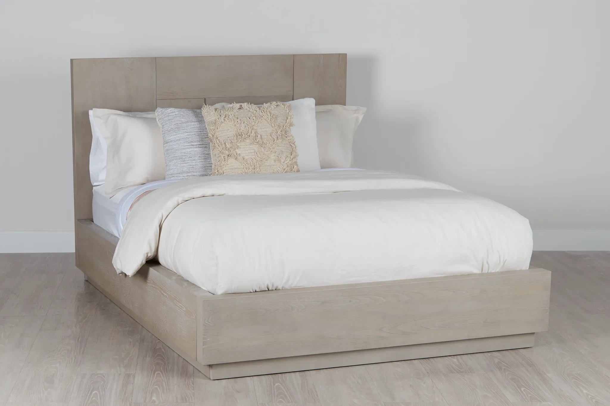 Destination Light Tone Platform Bed