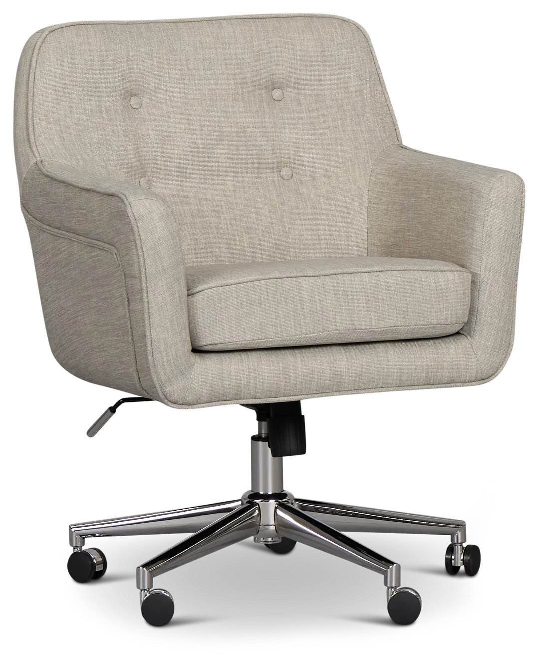 Adeline Light Gray Desk Chair