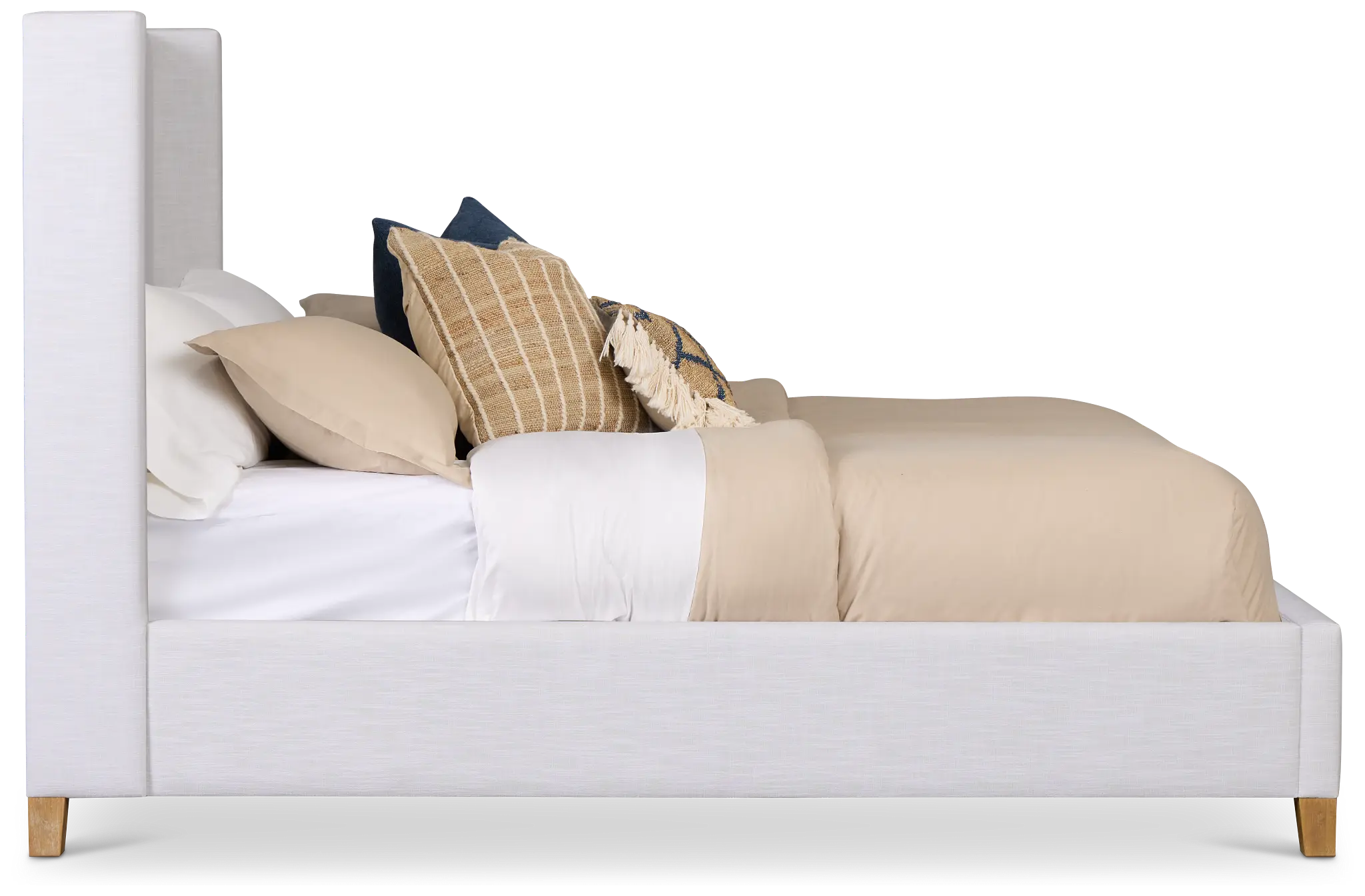 Nantucket White Uph Panel Bed Nantucket White Uph Panel Bed