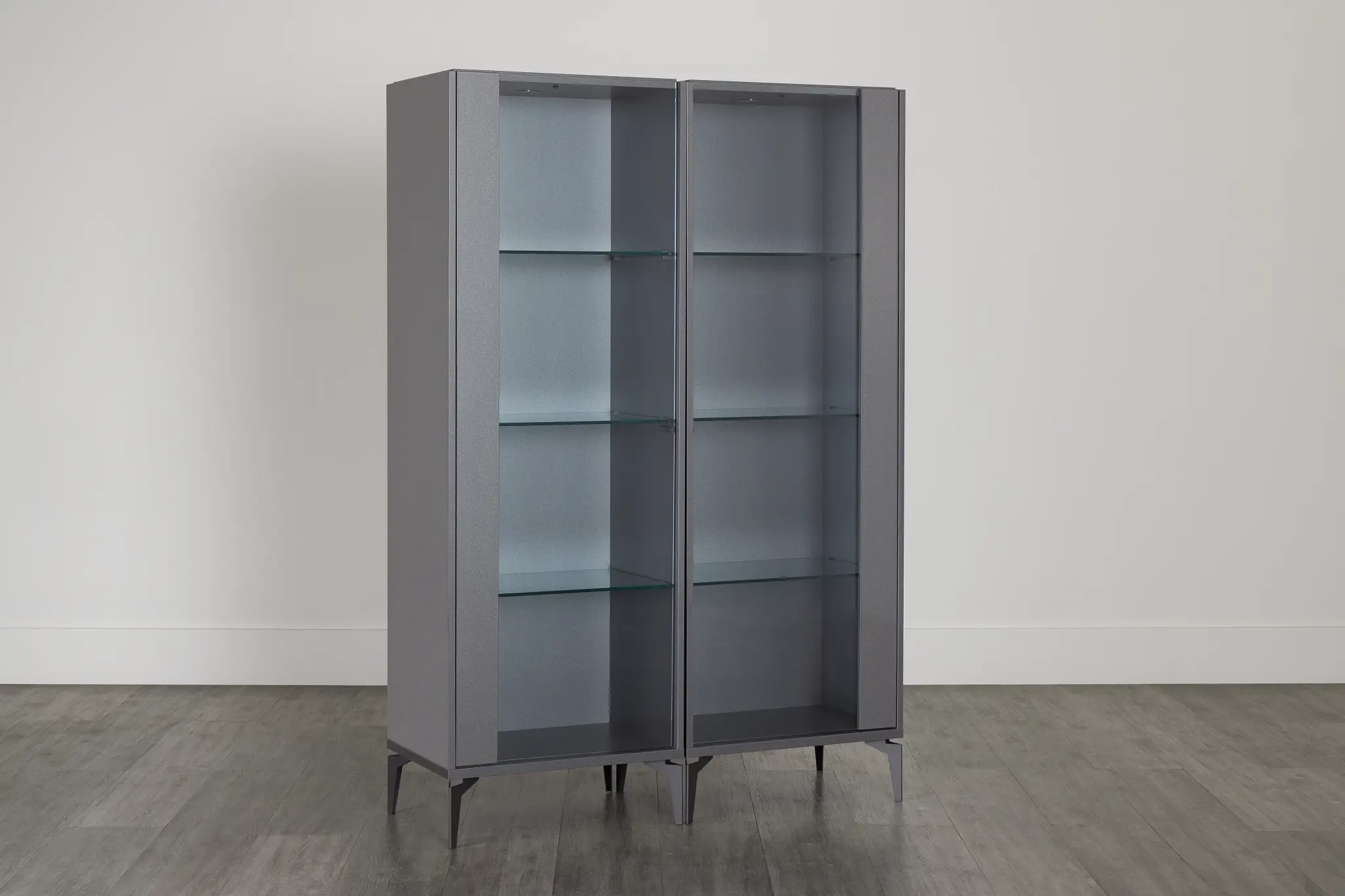 Oslo Gray Curio Cabinet Oslo Gray Curio Cabinet
