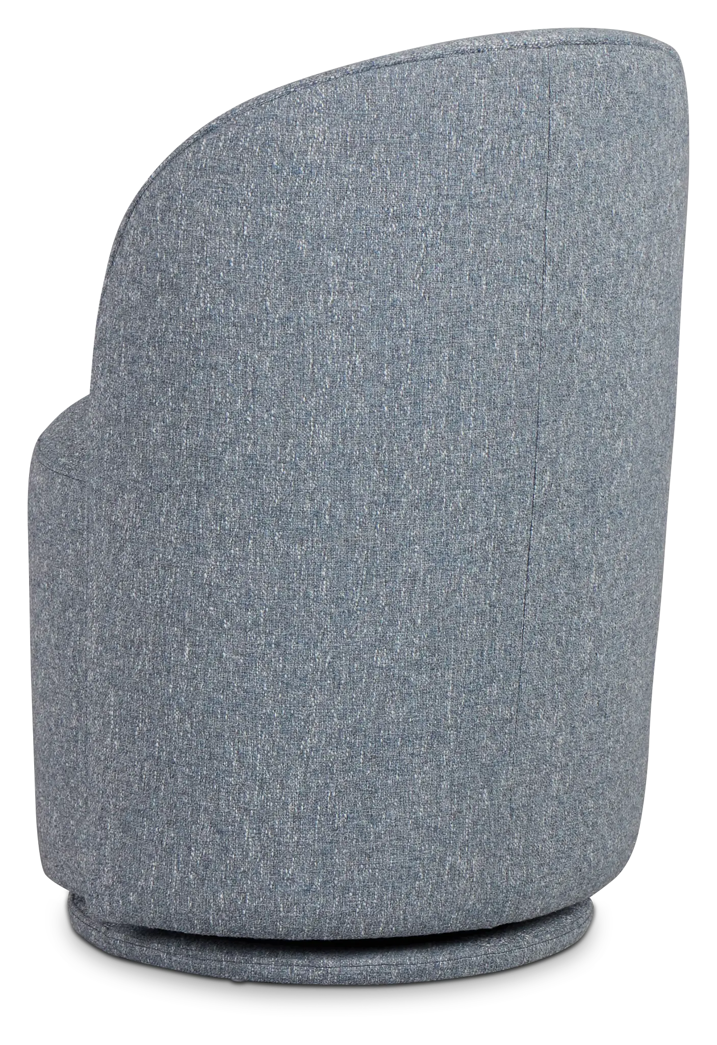 Claude Dark Blue Round Upholstered Side Chair Claude Dark Blue Round Upholstered Side Chair