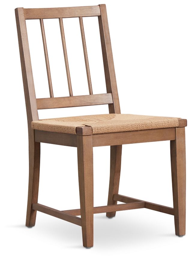 Provo Mid Tone Woven Side Chair