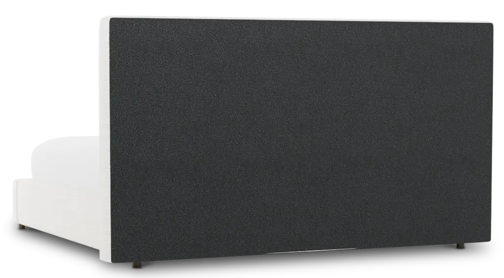 Grayton Maguire Ivory 54" Upholstered Platform Bed Grayton Maguire Ivory 54" Upholstered Platform Bed