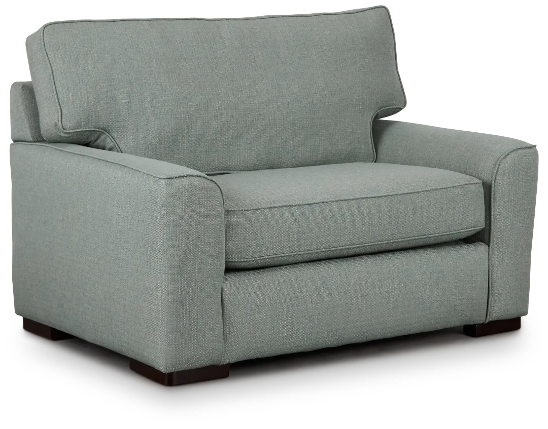 Austin Green Fabric Innerspring Sleeper