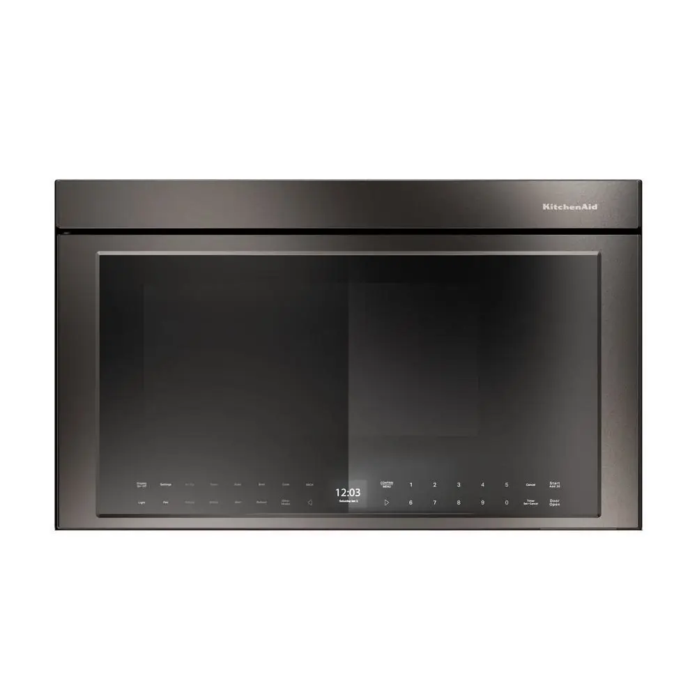 Kitchenaid 730 Series Black Over-the-range Microwave Kitchenaid 730 Series Black Over-the-range Microwave